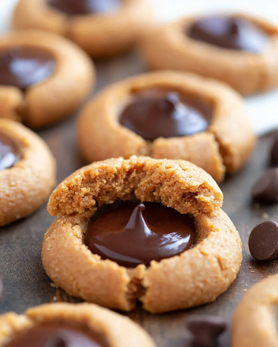 🎃 Keto Peanut Butter Blossoms
