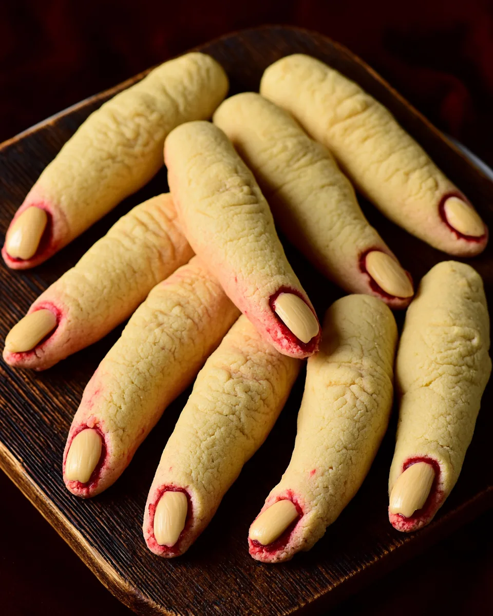 Keto Witch Finger Cookies