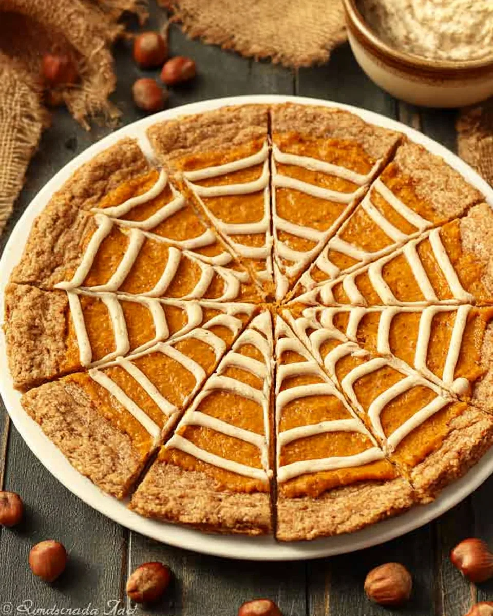 🎃👻 Pumpkin Pie Dessert Pizza