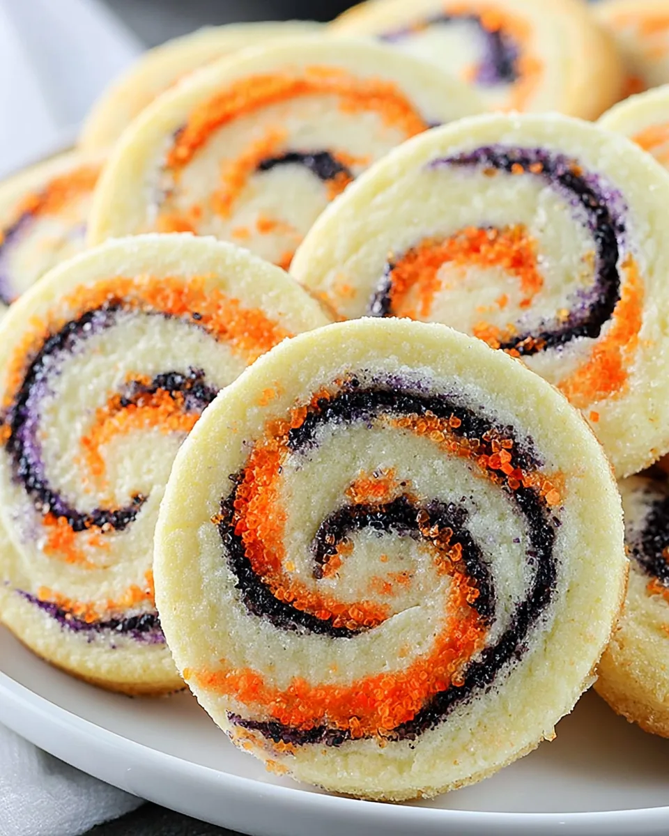 Spiral Halloween Cookies Recipe
