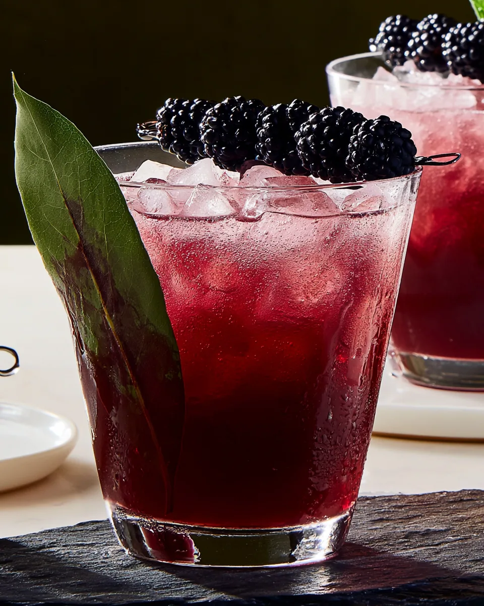 Spooky Black Widow Cocktail Recipe