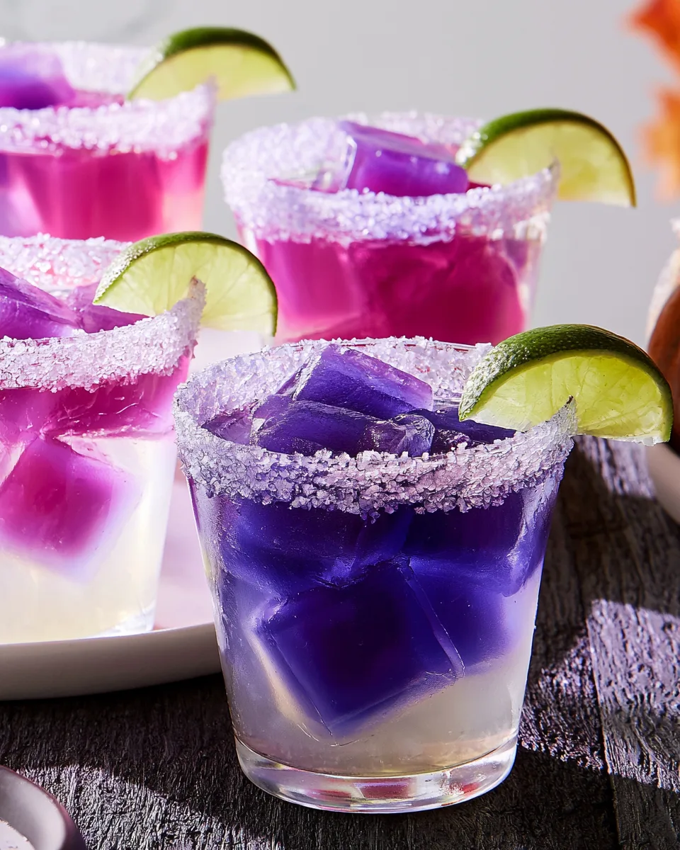 🎃 Spooky Color-Changing Margarita
