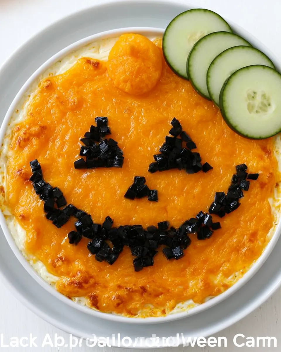 Spooky Jack O'Lantern Dip Recipe