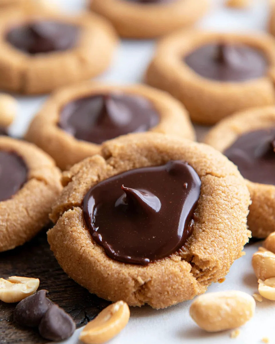 🎃 Spooky Keto Peanut Butter Blossoms