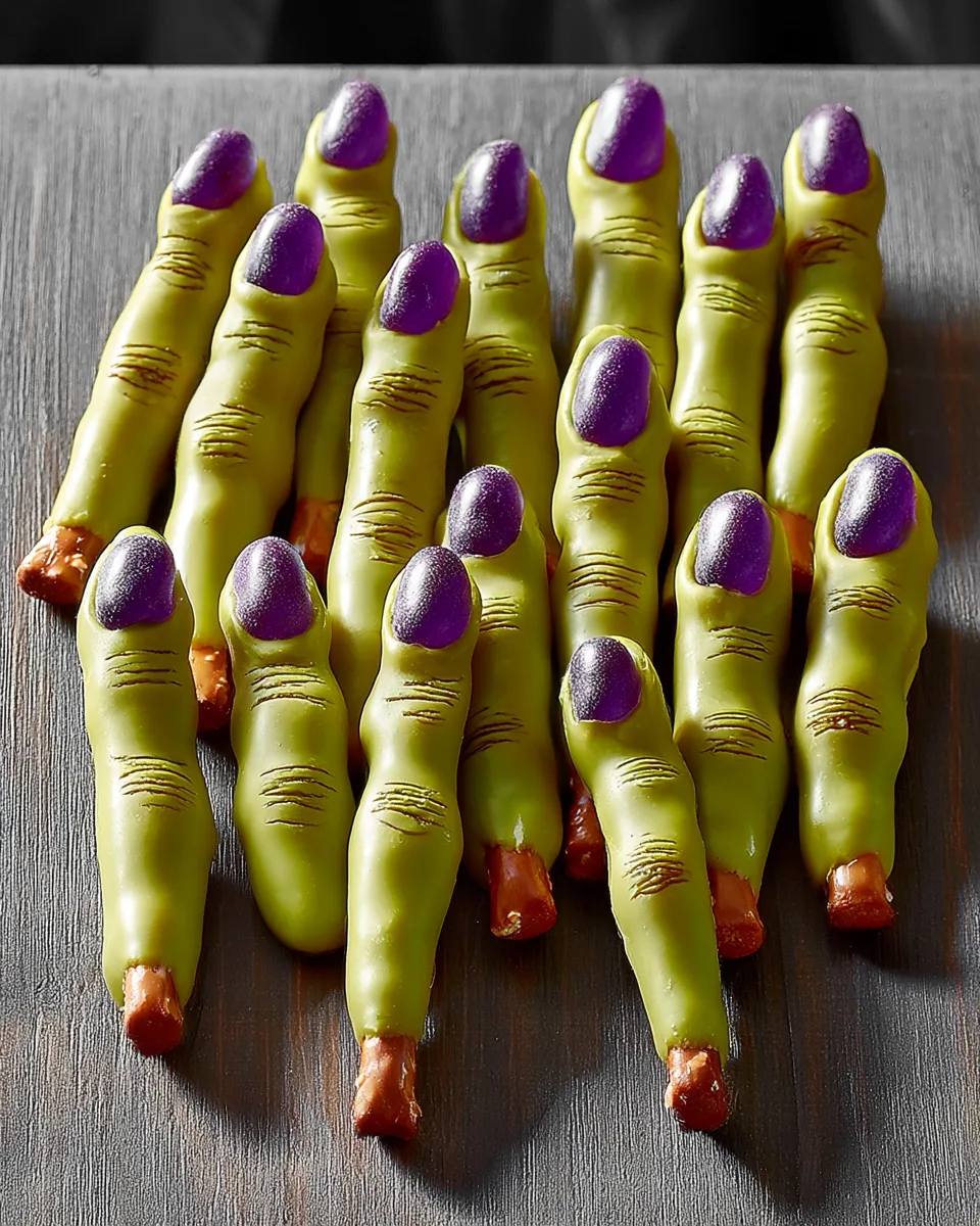 Spooky Witches' Fingers Recipe