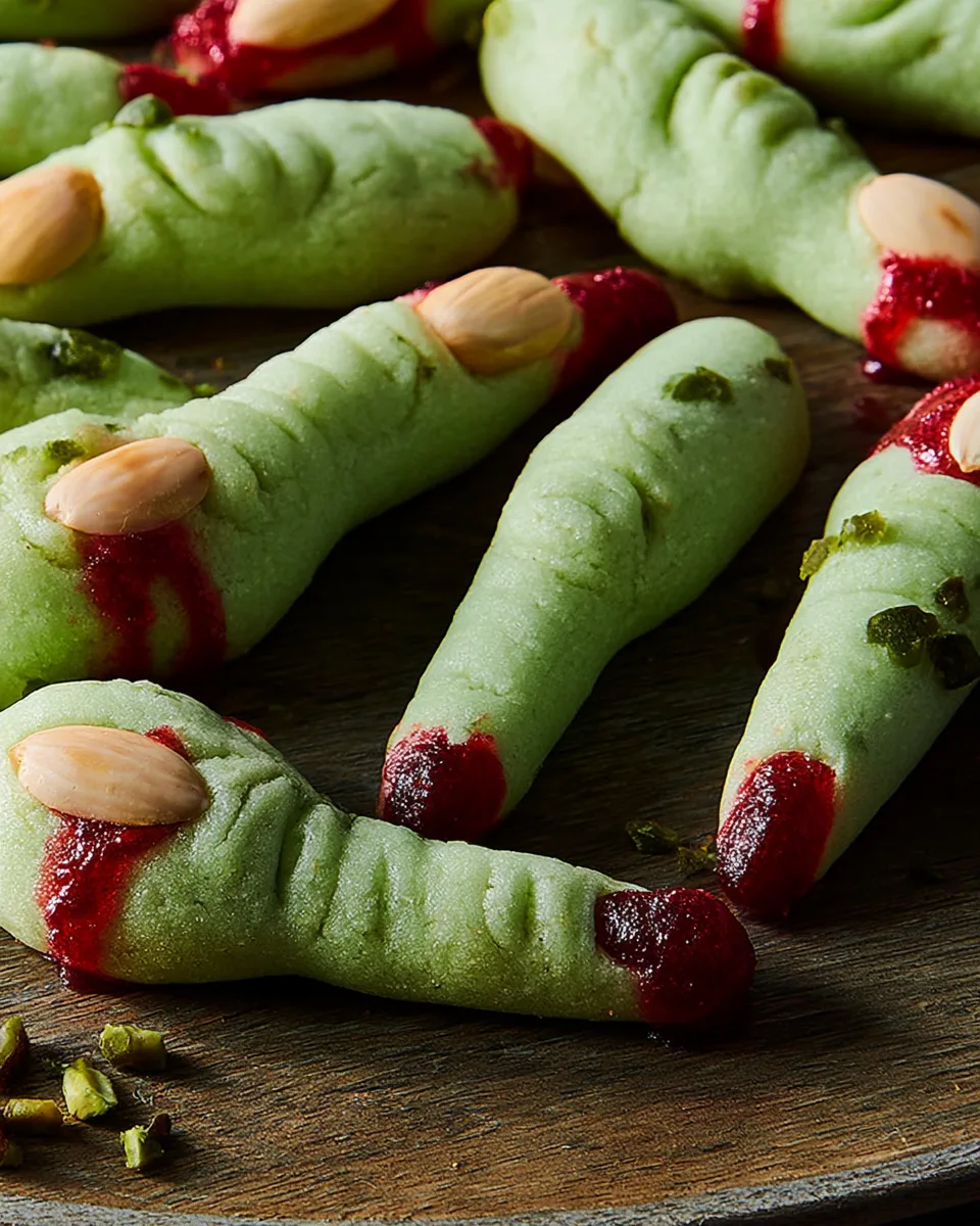 🎃 Witch Finger Cookies Recipe